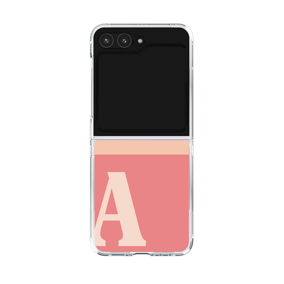 Clear Case［ Original - initial two tone - A pink ］