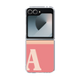 Clear Case［ オリジナル - initial two tone - A pink ］