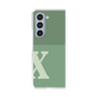 Clear Case［ Original - initial two tone - X green ］