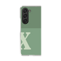 Clear Case［ Original - initial two tone - X green ］