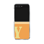Clear Case［ Original - initial two tone - Y orange ］