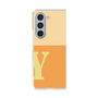Clear Case［ Original - initial two tone - Y orange ］