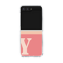 Clear Case［ Original - initial two tone - Y pink ］