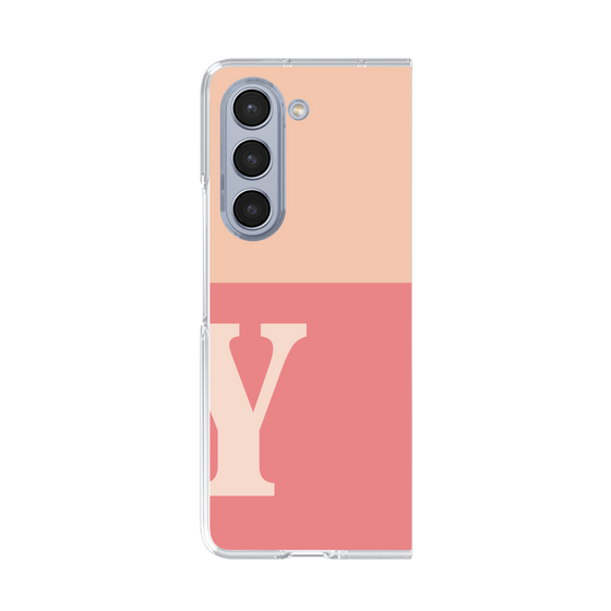 Clear Case［ Original - initial two tone - Y pink ］