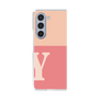Clear Case［ Original - initial two tone - Y pink ］