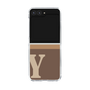 Clear Case［ Original - initial two tone - Y brown ］