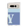 Clear Case［ Original - initial two tone - Y blue ］