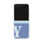 Clear Case［ Original - initial two tone - Y blue ］