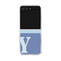 Clear Case［ Original - initial two tone - Y blue ］