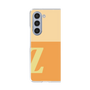 Clear Case［ Original - initial two tone - Z orange ］