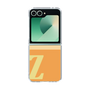 Clear Case［ オリジナル - initial two tone - Z orange ］