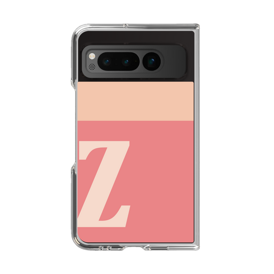 Clear Case［ Original - initial two tone - Z pink ］