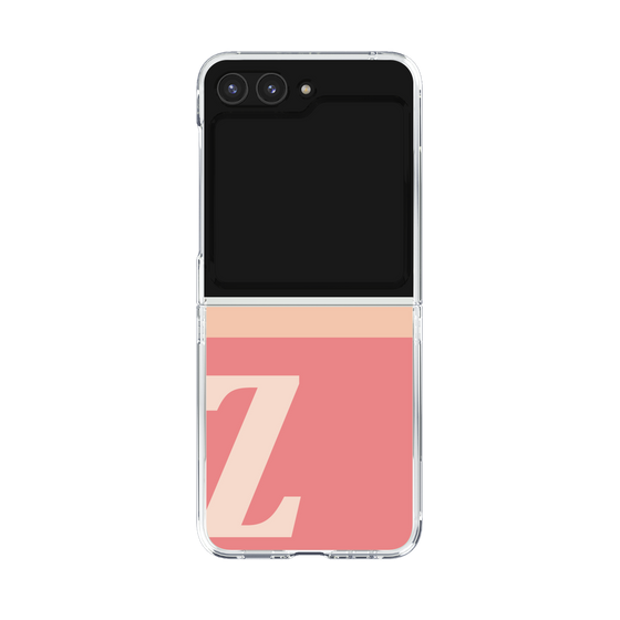 Clear Case［ Original - initial two tone - Z pink ］