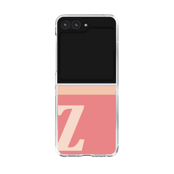 Clear Case［ Original - initial two tone - Z pink ］