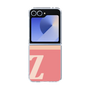 Clear Case［ オリジナル - initial two tone - Z pink ］