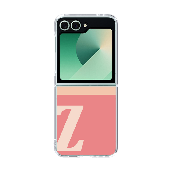 Clear Case［ オリジナル - initial two tone - Z pink ］