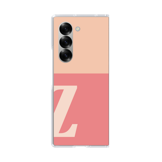 Clear Case［ オリジナル - initial two tone - Z pink ］