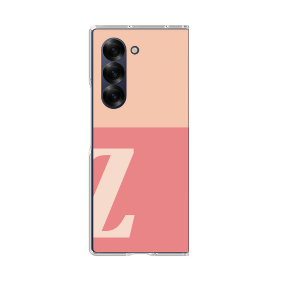 Clear Case［ オリジナル - initial two tone - Z pink ］