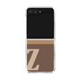 Clear Case［ Original - initial two tone - Z brown ］