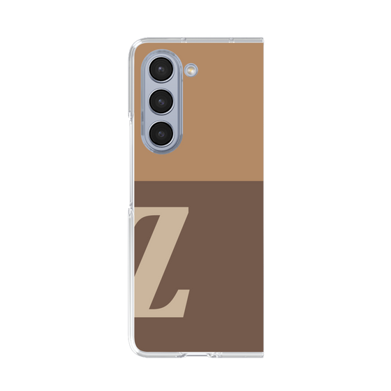 Clear Case［ Original - initial two tone - Z brown ］