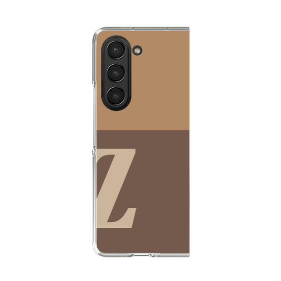 Clear Case［ Original - initial two tone - Z brown ］