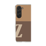 Clear Case［ Original - initial two tone - Z brown ］
