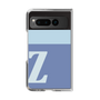 Clear Case［ Original - initial two tone - Z blue ］
