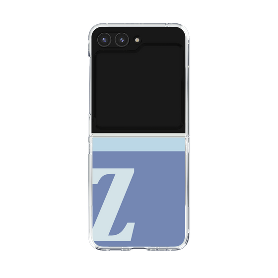 Clear Case［ Original - initial two tone - Z blue ］