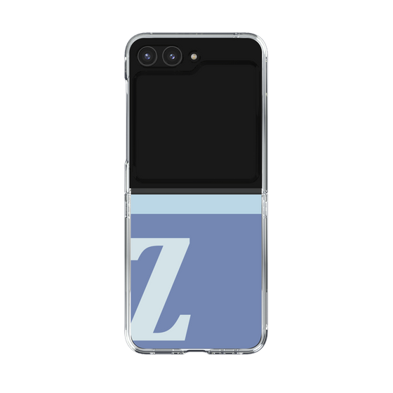 Clear Case［ Original - initial two tone - Z blue ］