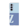 Clear Case［ Original - initial two tone - Z blue ］