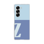 Clear Case［ オリジナル - initial two tone - Z blue ］