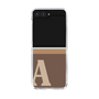 Clear Case［ Original - initial two tone - A brown ］
