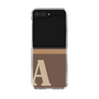 Clear Case［ Original - initial two tone - A brown ］