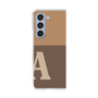 Clear Case［ Original - initial two tone - A brown ］