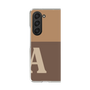 Clear Case［ Original - initial two tone - A brown ］
