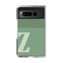 Clear Case［ Original - initial two tone - Z green ］