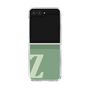 Clear Case［ Original - initial two tone - Z green ］