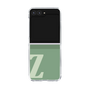 Clear Case［ Original - initial two tone - Z green ］