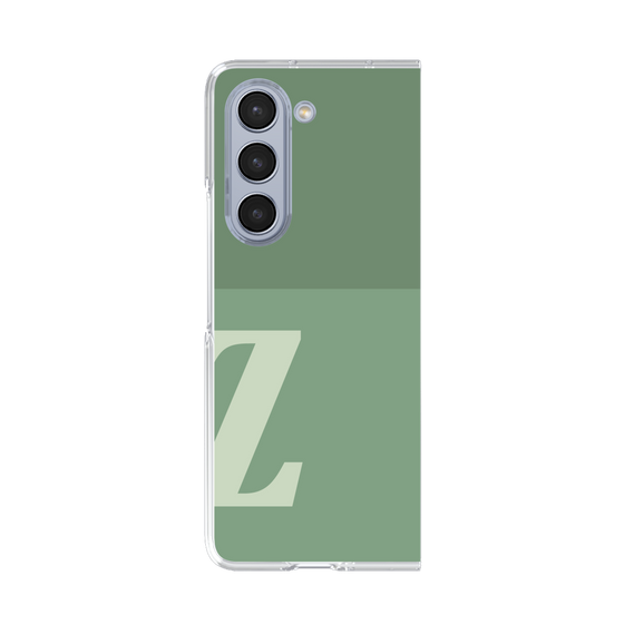 Clear Case［ Original - initial two tone - Z green ］