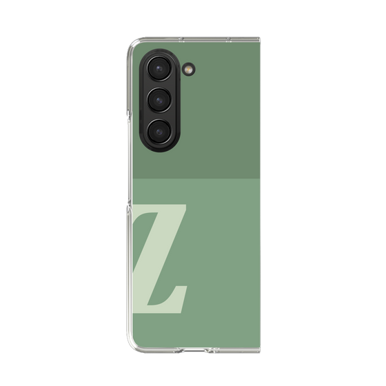 Clear Case［ Original - initial two tone - Z green ］