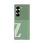 Clear Case［ オリジナル - initial two tone - Z green ］
