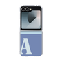 Clear Case［ オリジナル - initial two tone - A blue ］