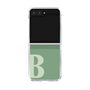 Clear Case［ Original - initial two tone - A green ］