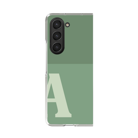 Clear Case［ Original - initial two tone - A green ］