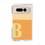 Clear Case［ Original - initial two tone - B orange ］