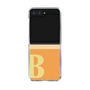 Clear Case［ Original - initial two tone - B orange ］