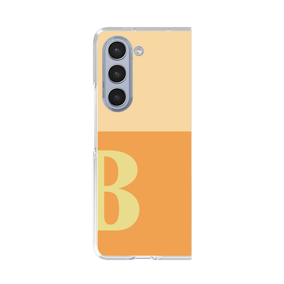 Clear Case［ Original - initial two tone - B orange ］