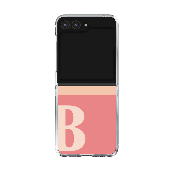 Clear Case［ Original - initial two tone - B pink ］