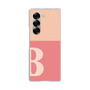 Clear Case［ オリジナル - initial two tone - B pink ］