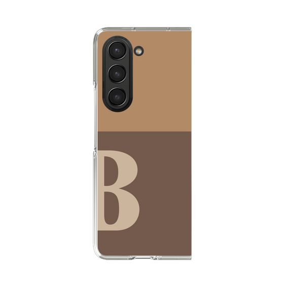 Clear Case［ Original - initial two tone - B brown ］